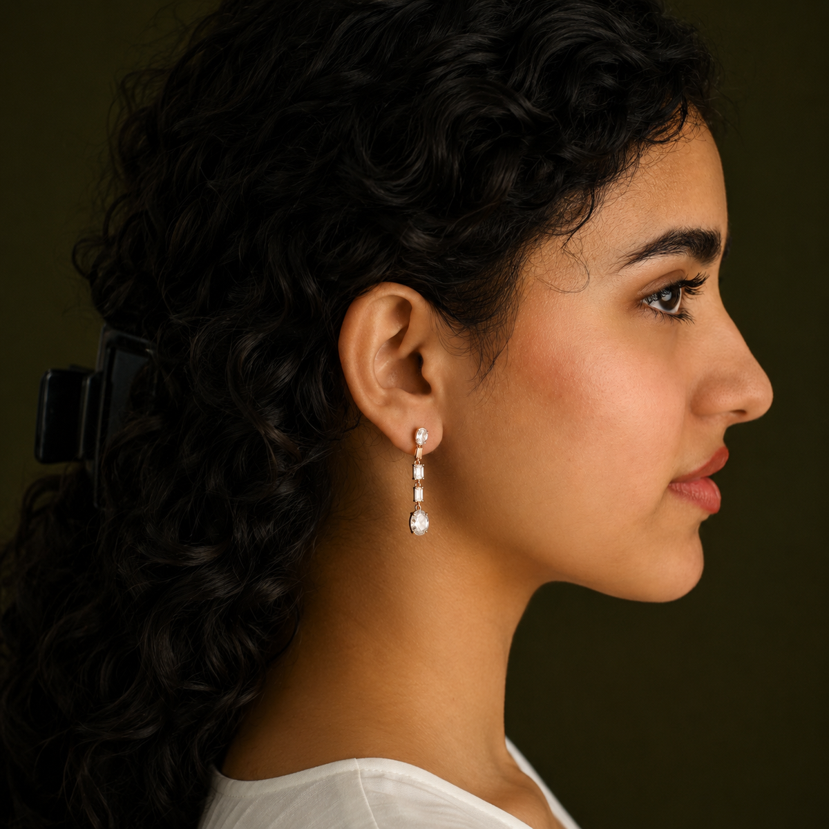 Crystal Drop Earrings