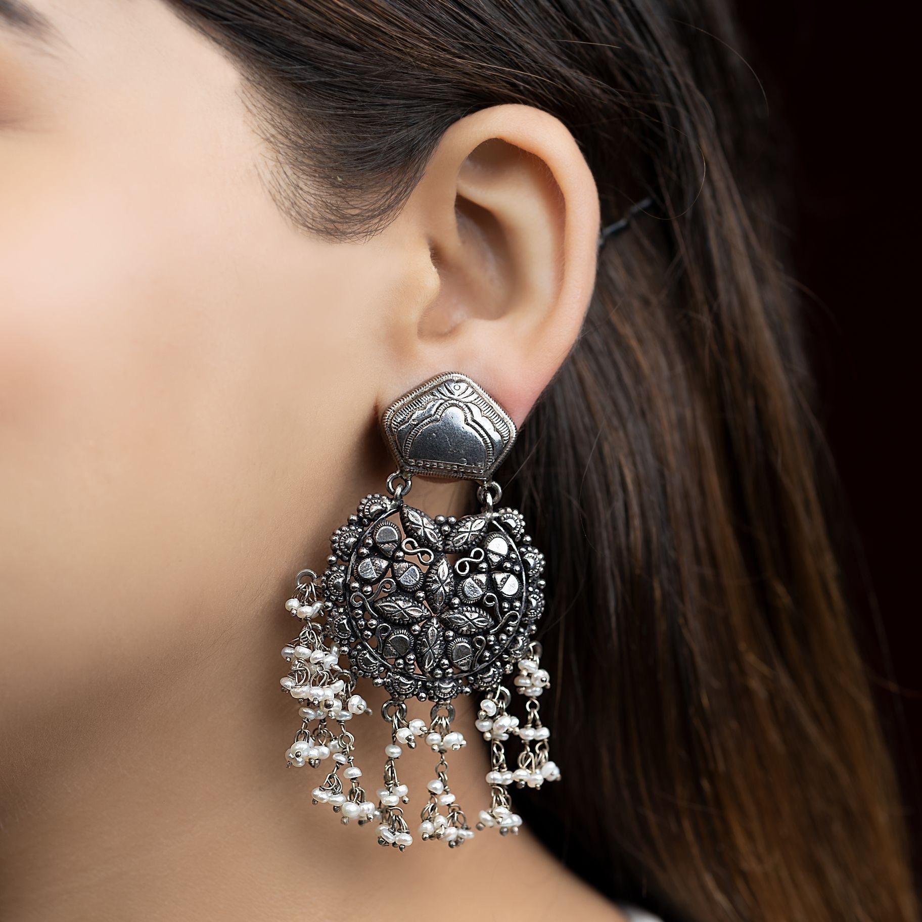 Chic Vintage-Inspired Earrings silverhousebyrj