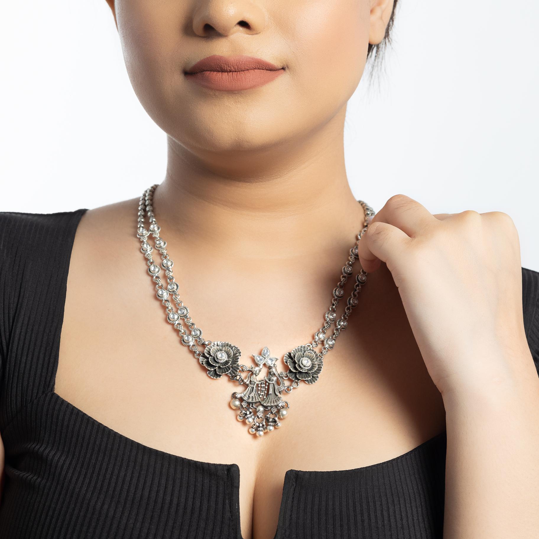 Stone Studded Doli Necklace