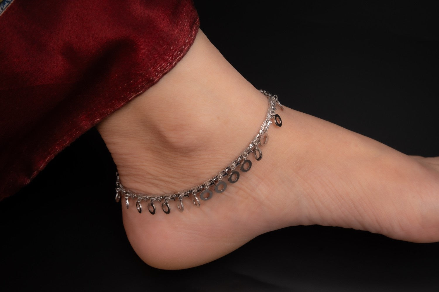 Italian Hanging Charms Anklet