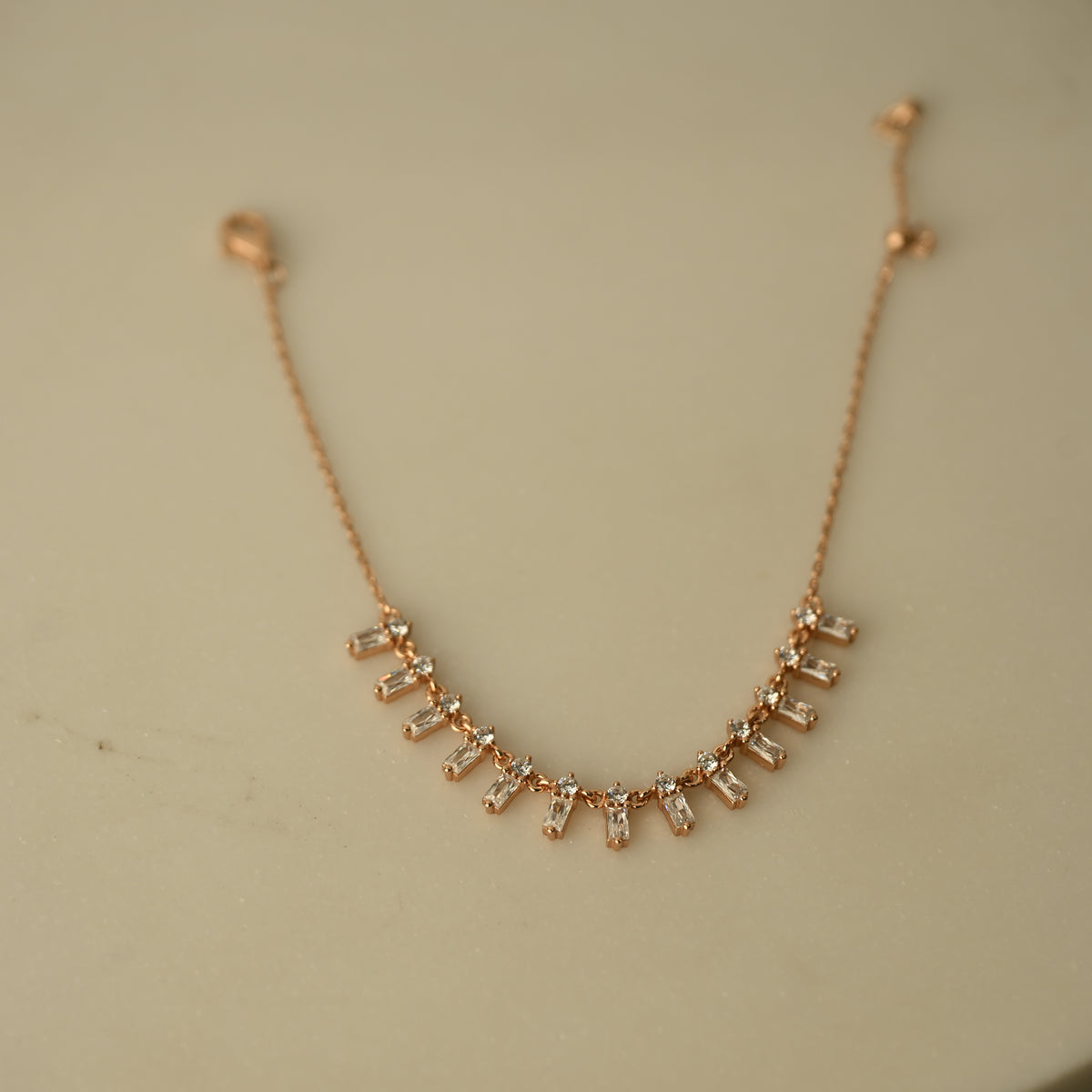 Crystal Cascade Bracelet