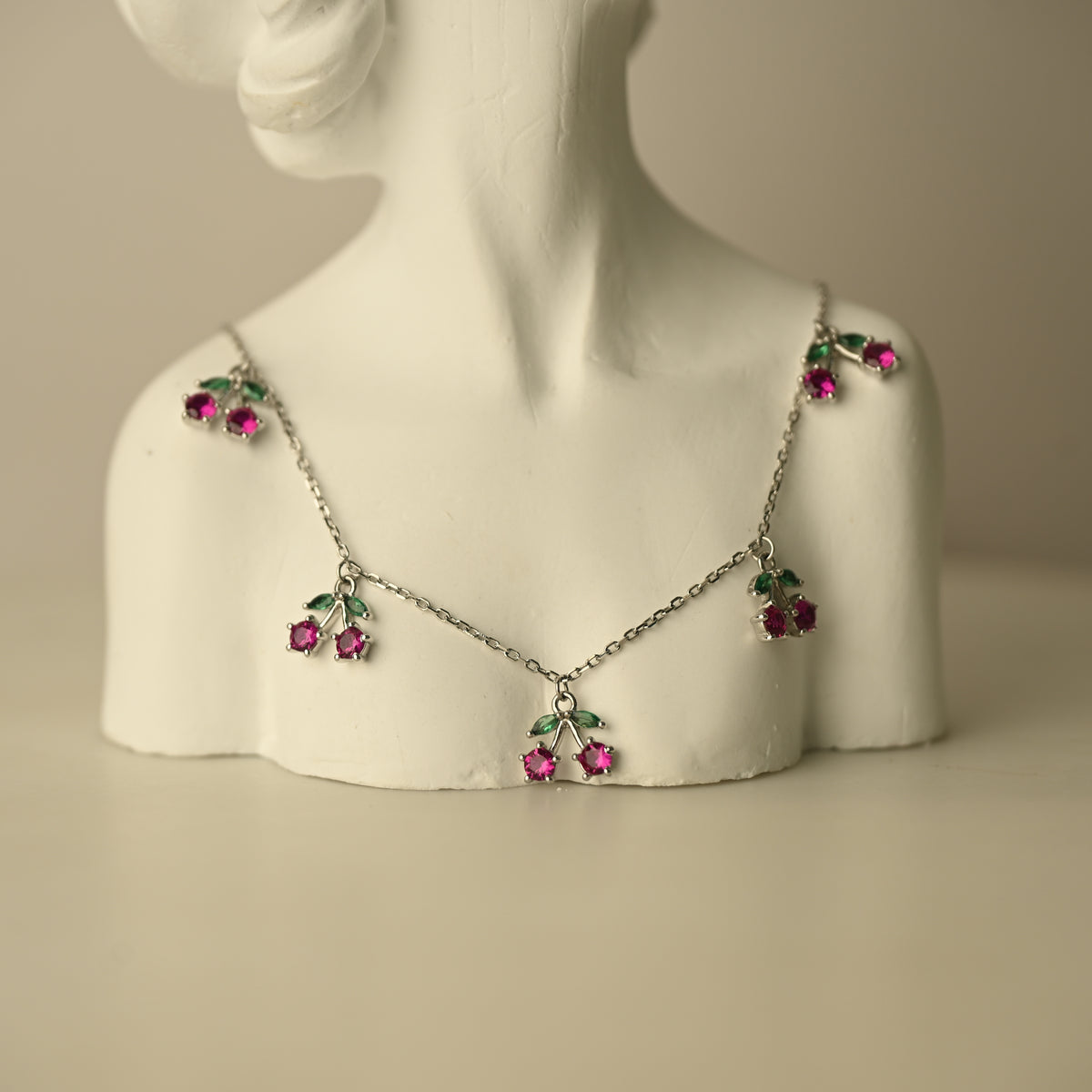 Cherry Blossom Gemstone Chain