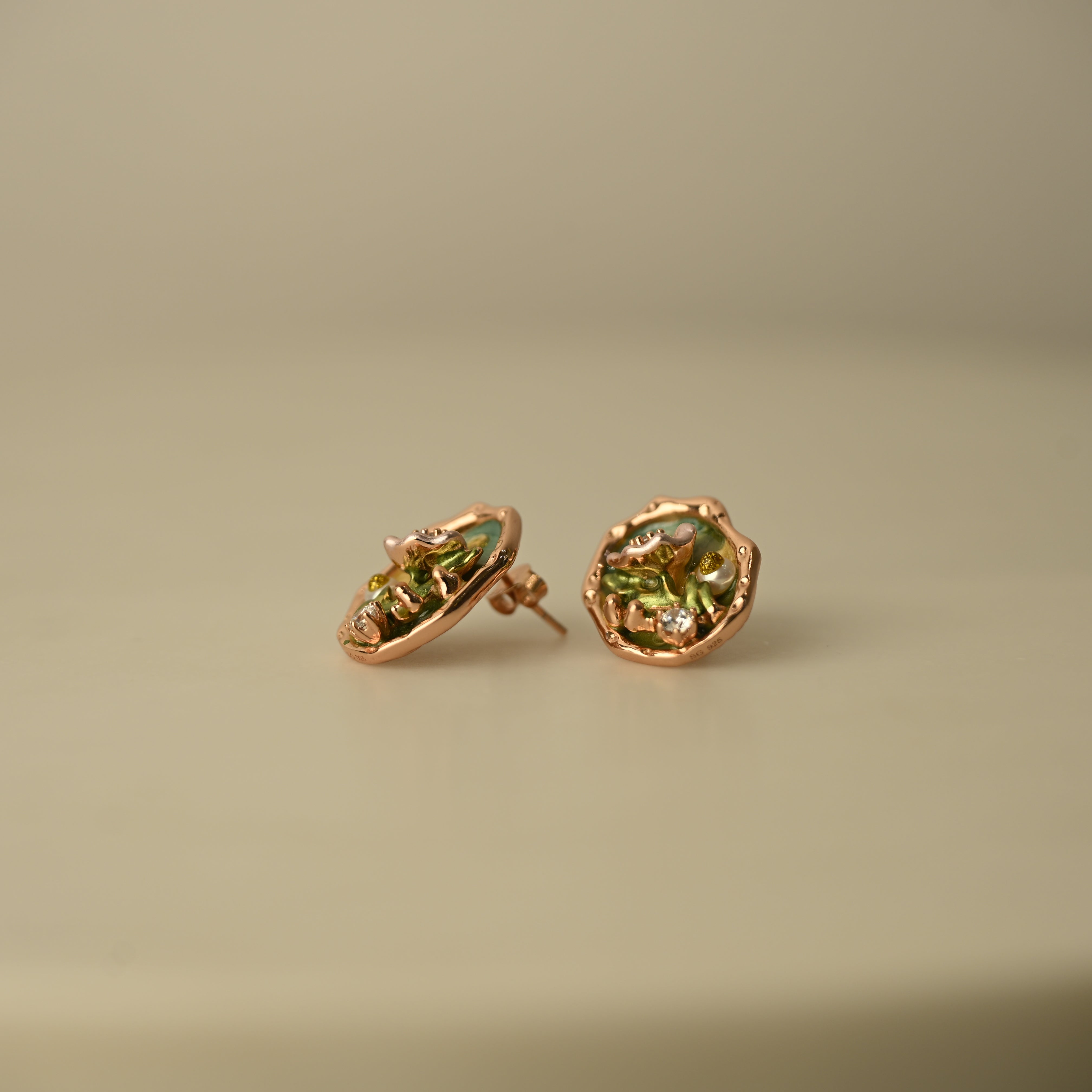 Enchanted Garden Stud Earrings