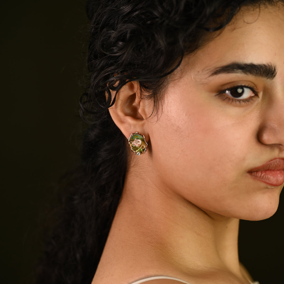Enchanted Garden Stud Earrings