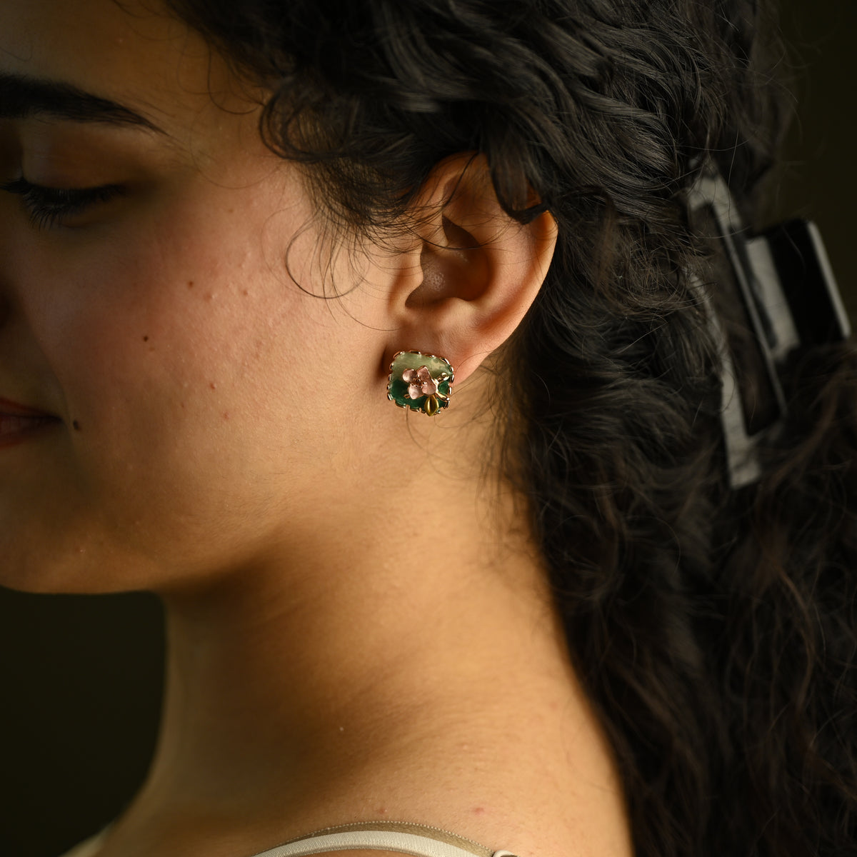 Garden Bloom Stud Earrings