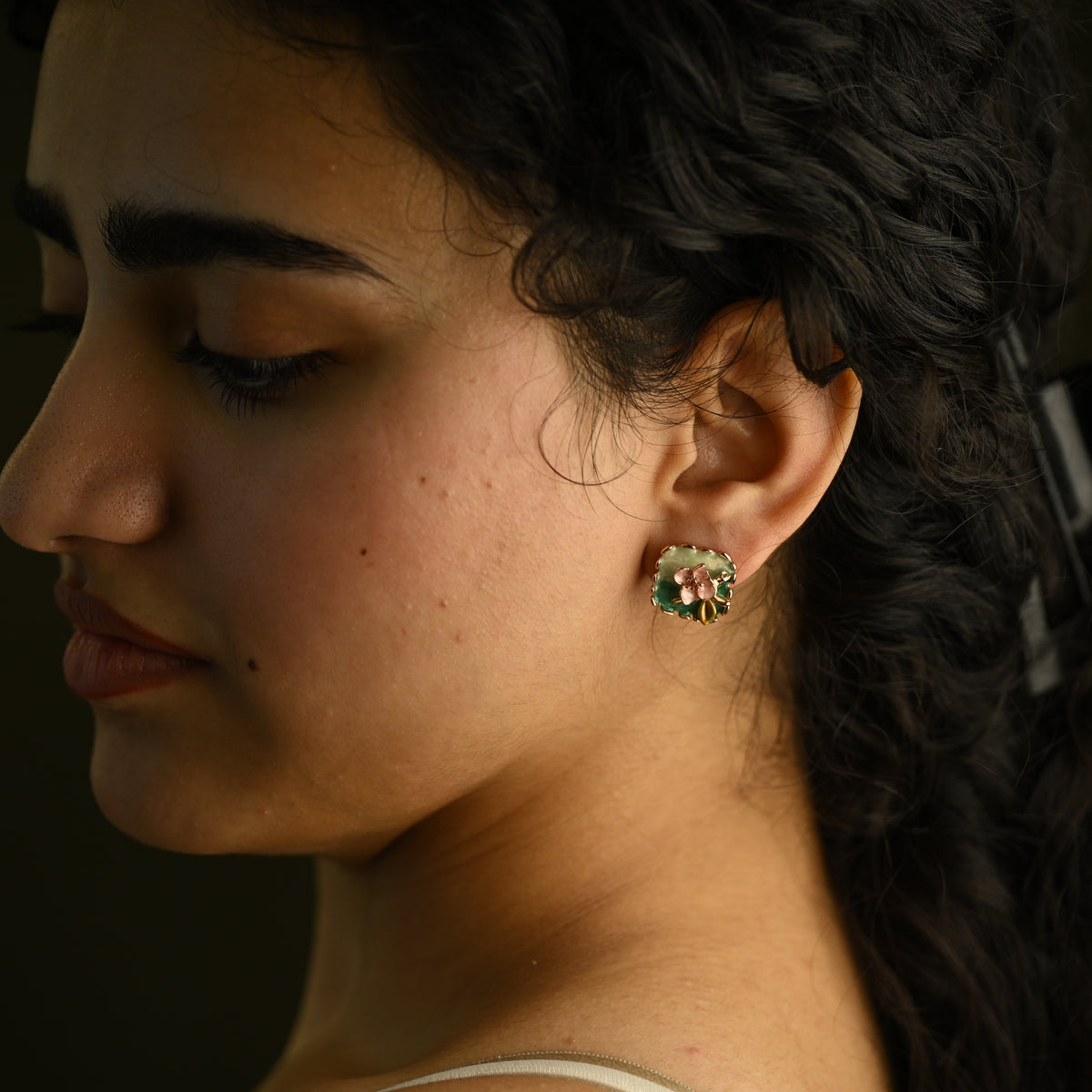 Garden Bloom Stud Earrings