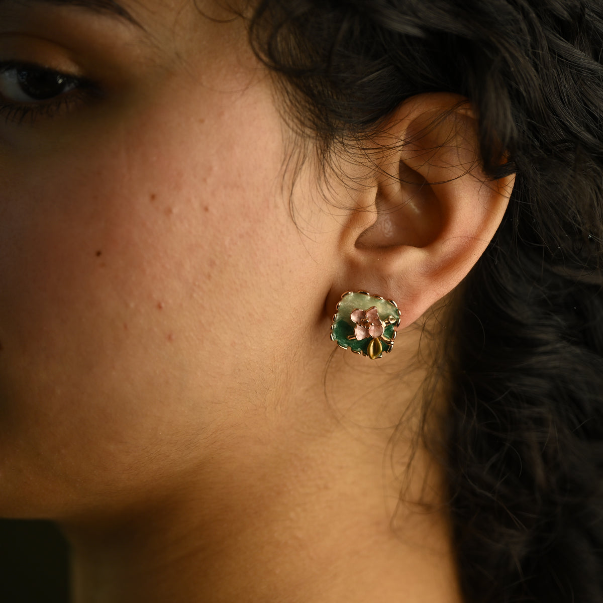 Garden Bloom Stud Earrings