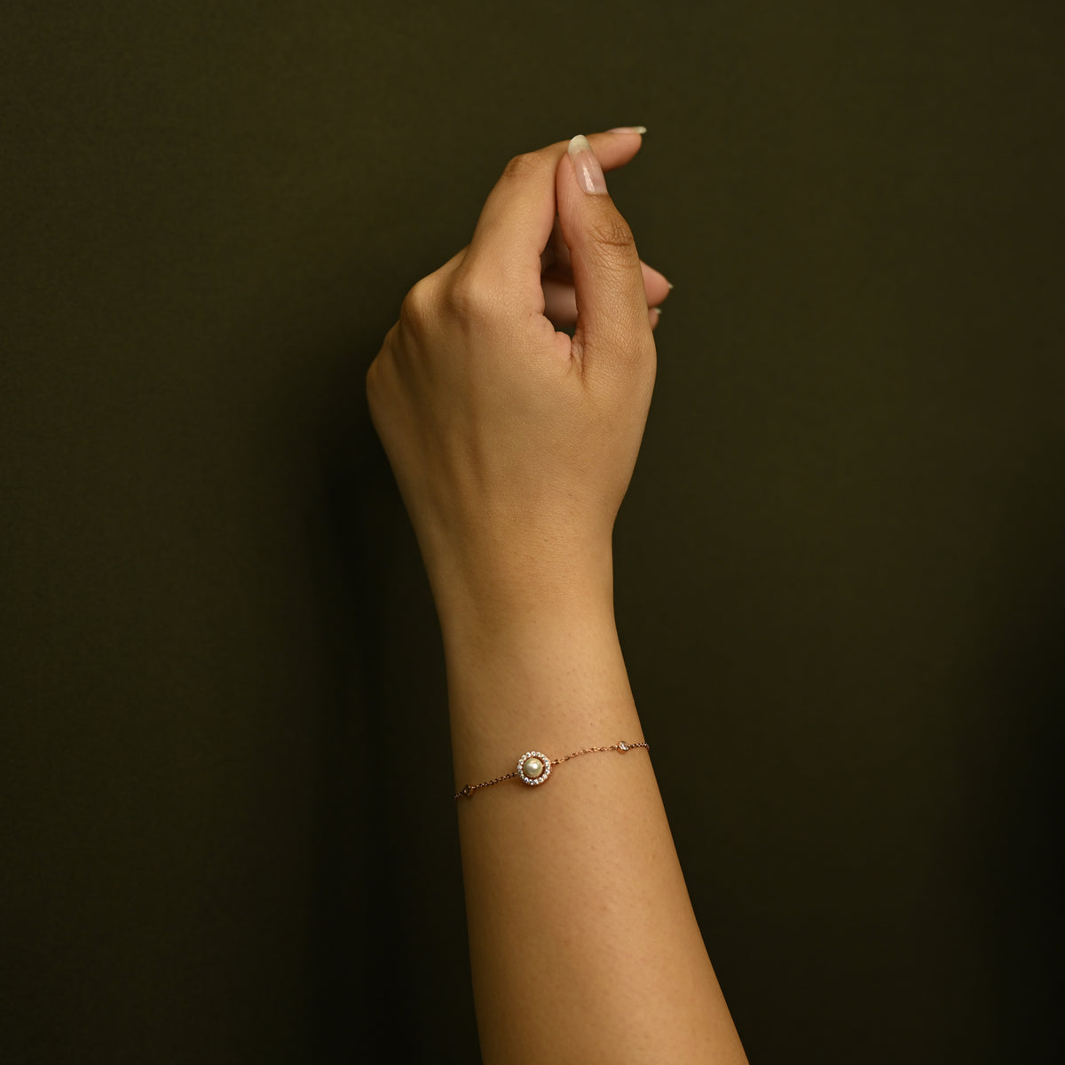 Pearl Halo Bracelet