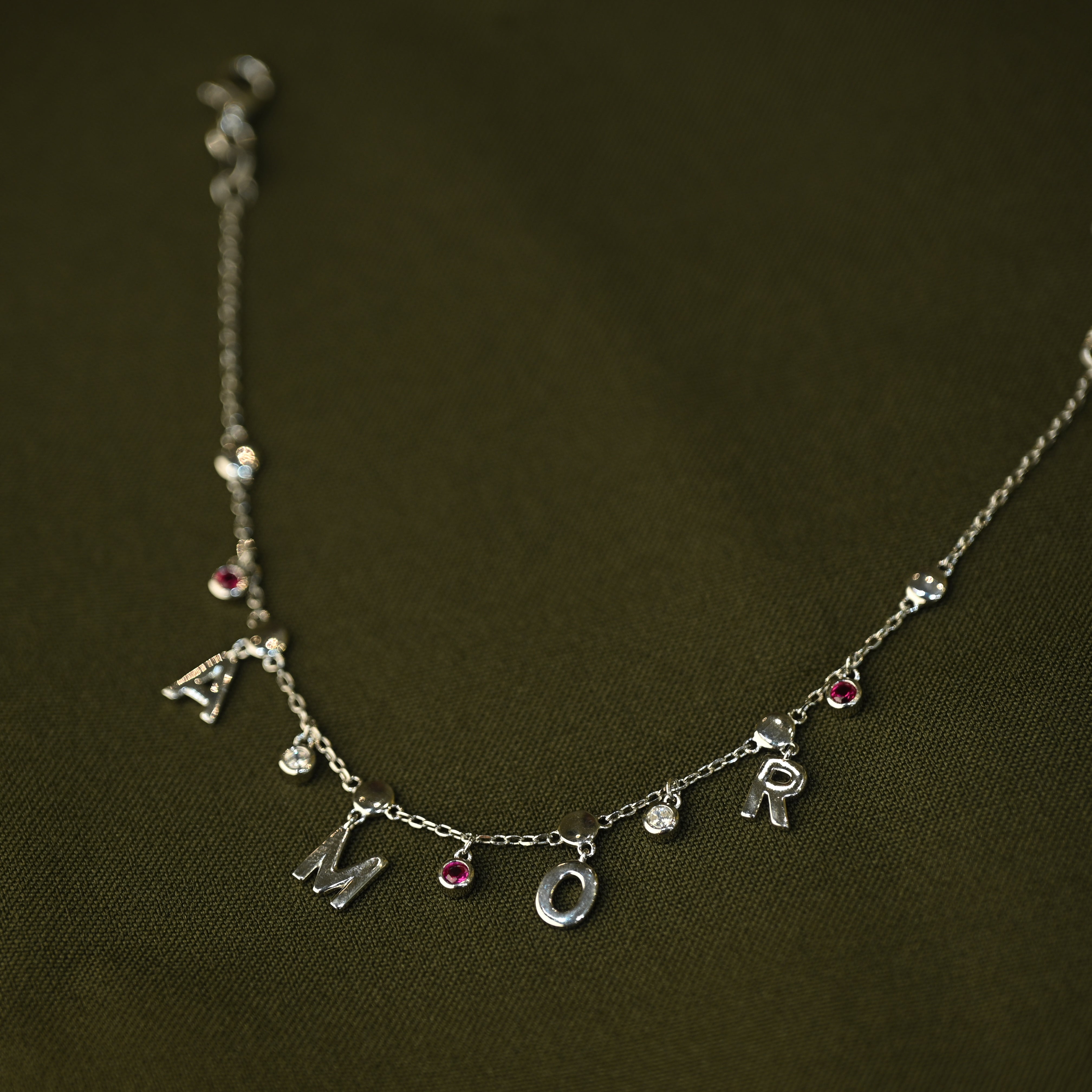 Personalized Initial Charm Bracelet