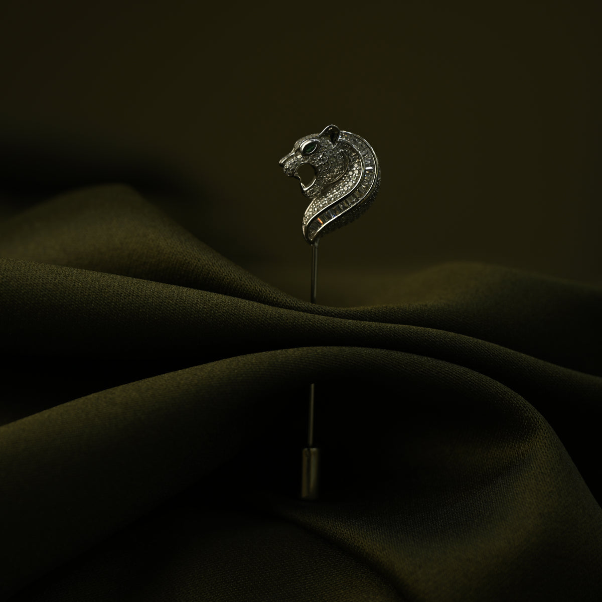 Regal Horsehead Brooch