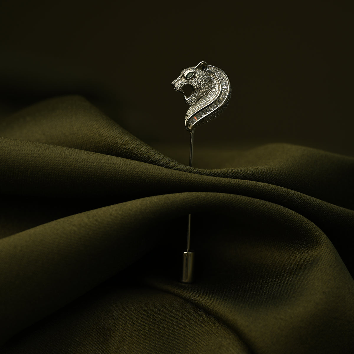 Regal Horsehead Brooch