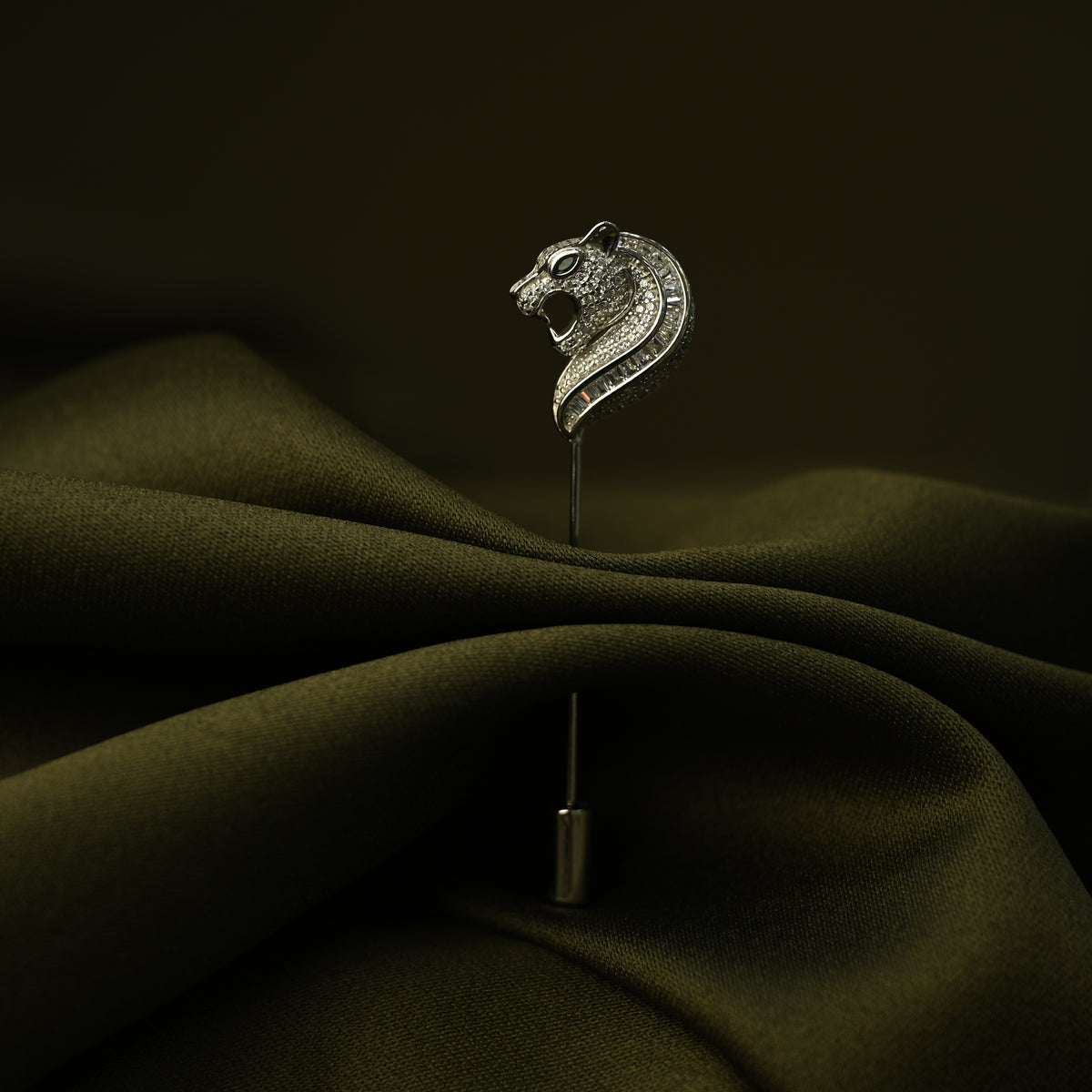 Regal Horsehead Brooch