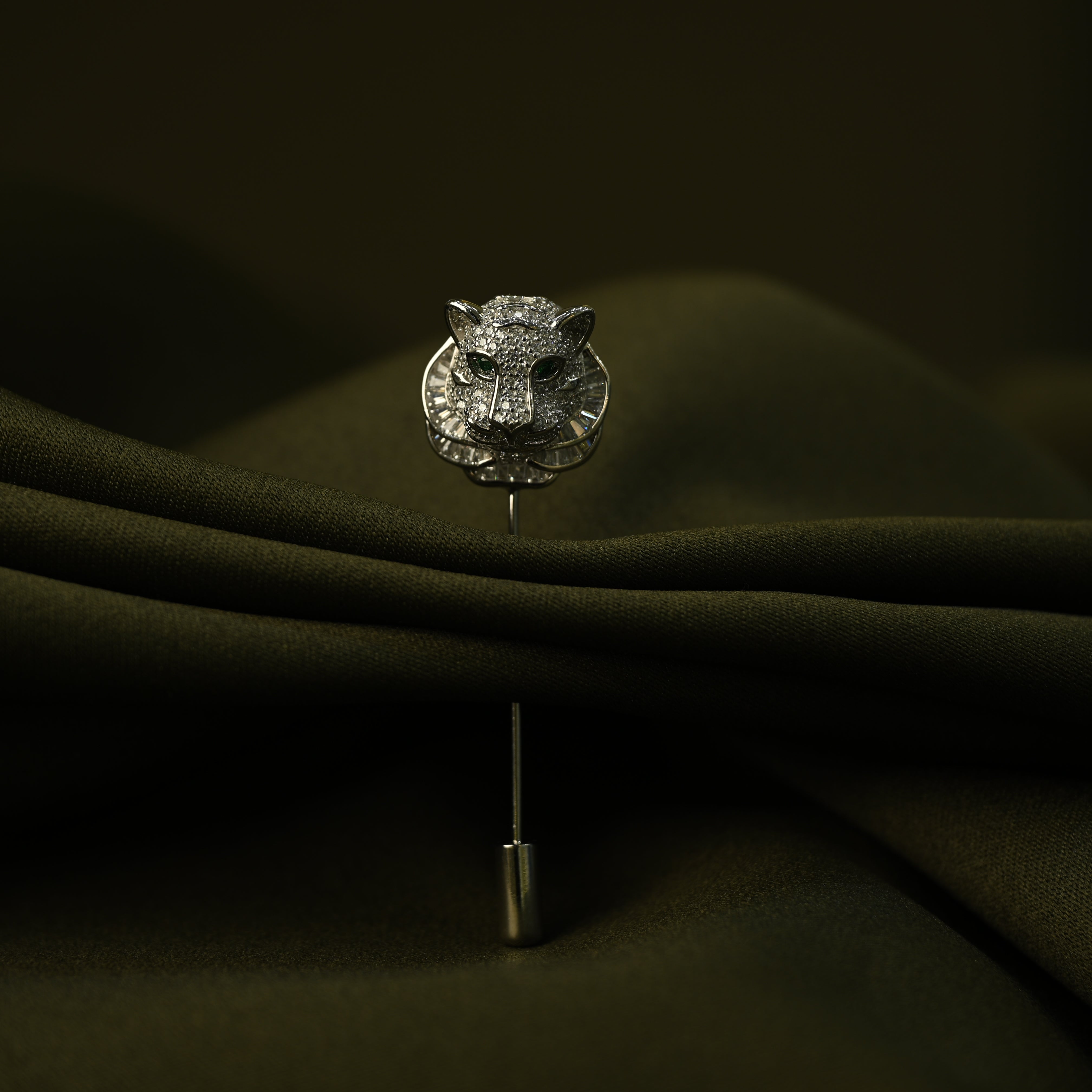 Majestic Panther Brooch