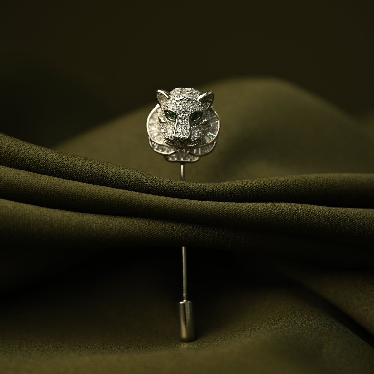 Majestic Panther Brooch
