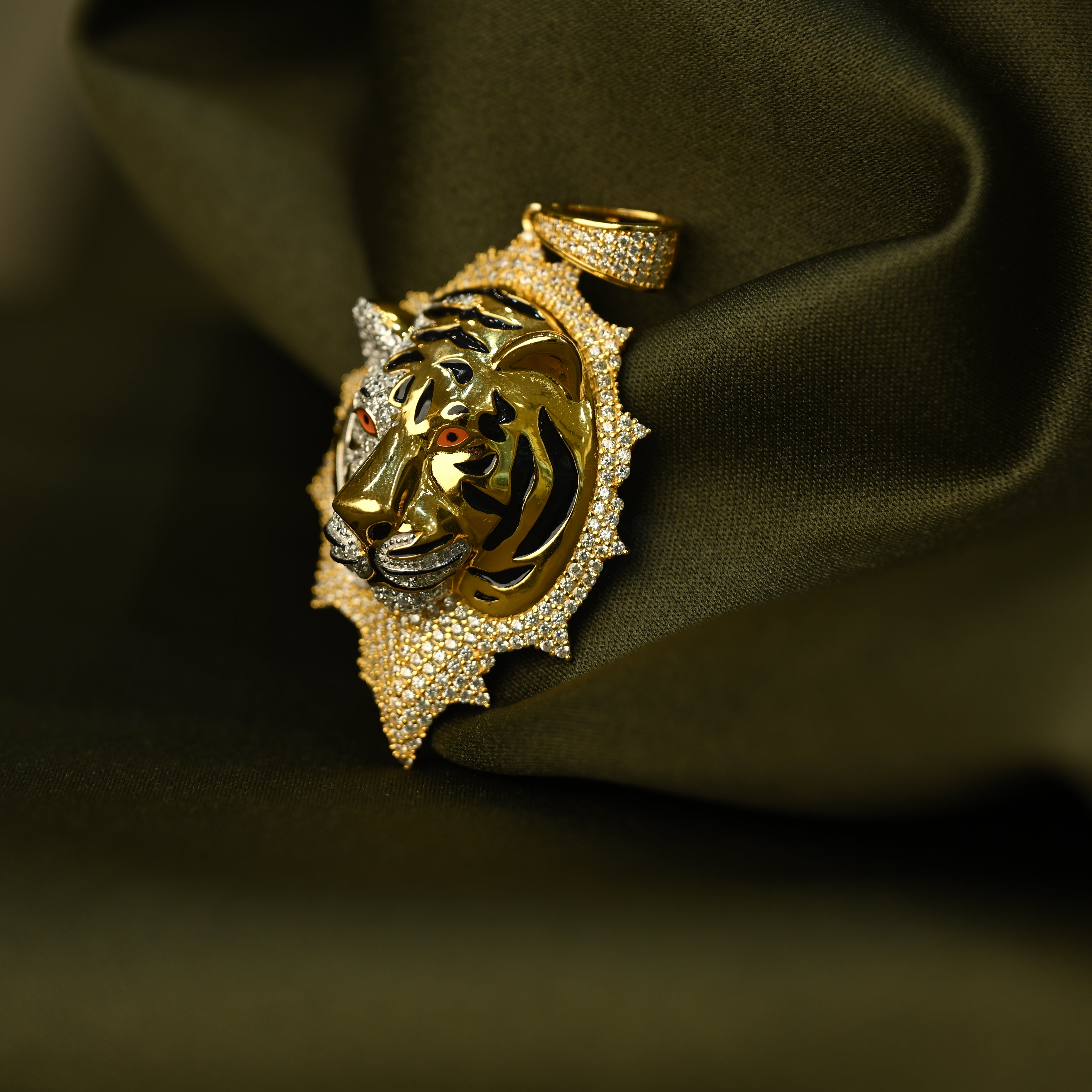 Golden Tiger Pendant