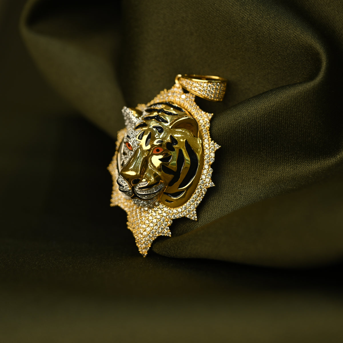 Golden Tiger Pendant