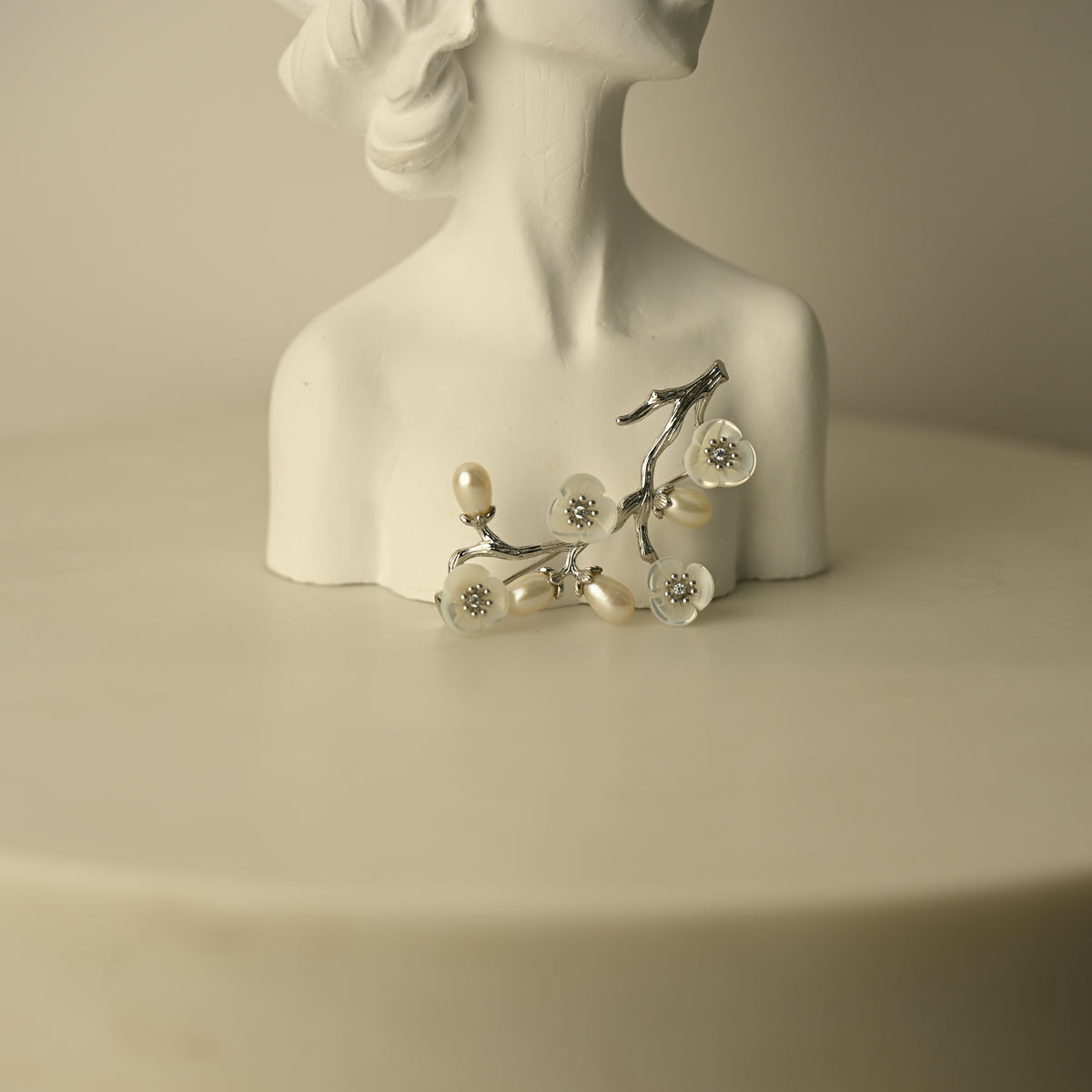 Pearl Blossom Brooch