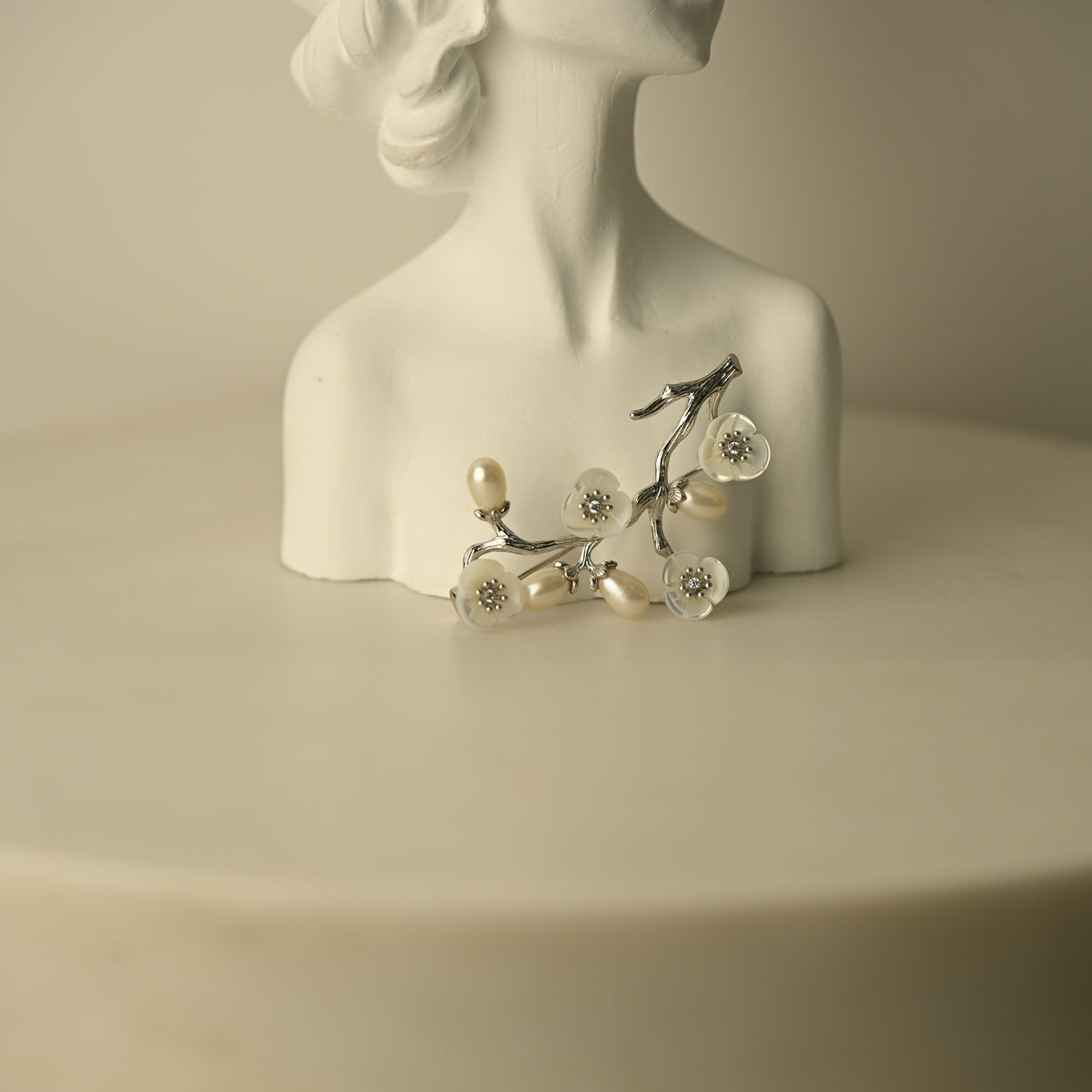 Pearl Blossom Brooch