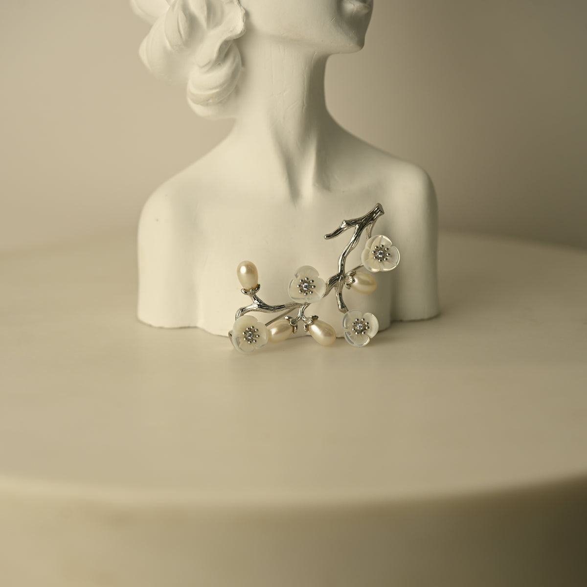 Pearl Blossom Brooch