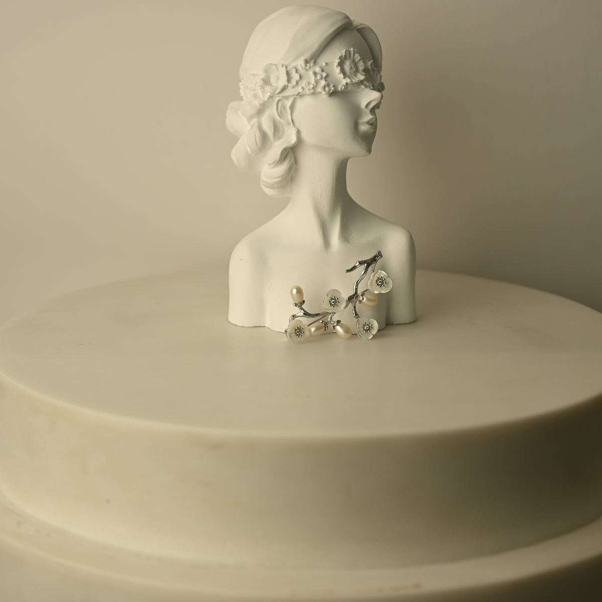 Pearl Blossom Brooch