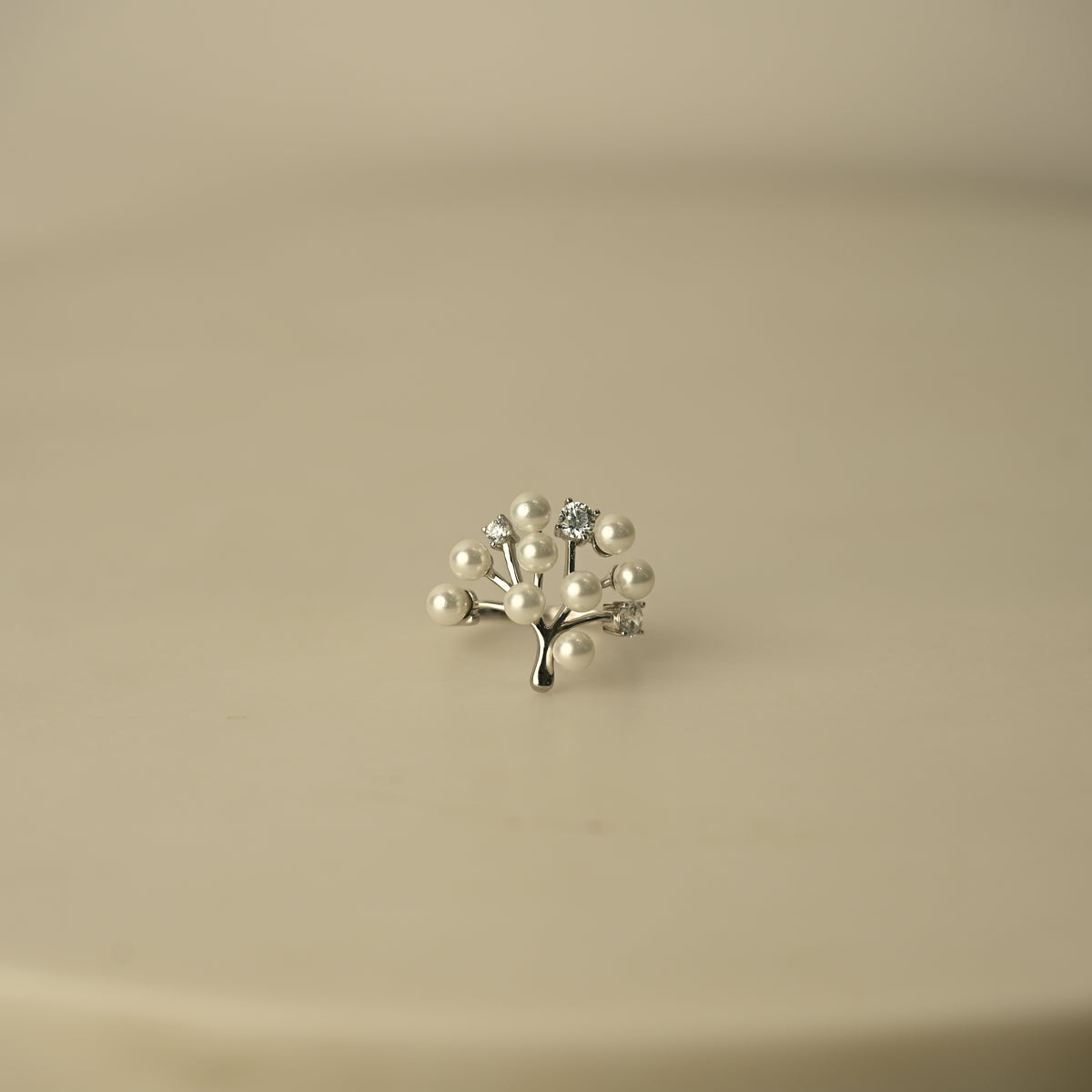 Pearl Bloom Statement Ring