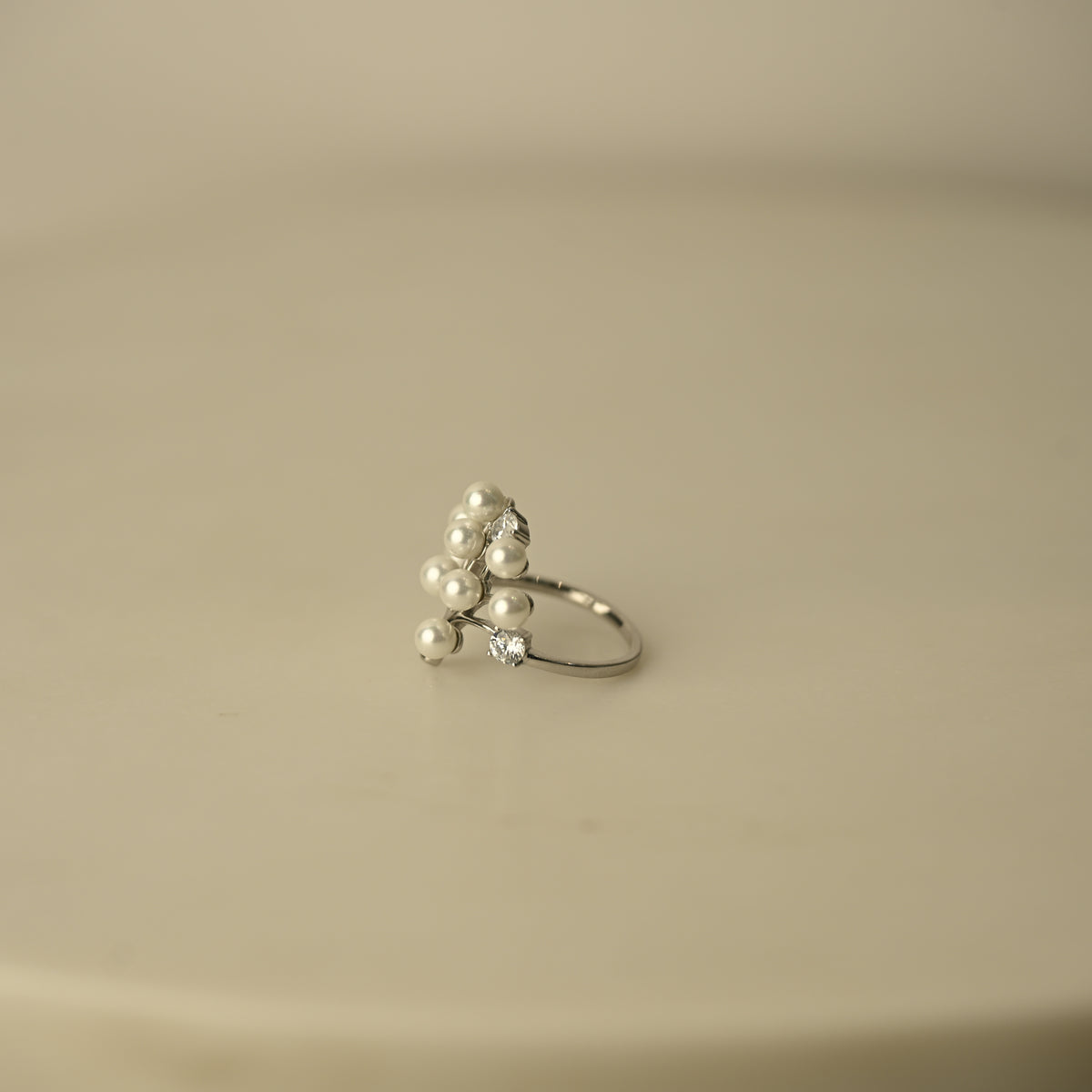 Pearl Bloom Statement Ring