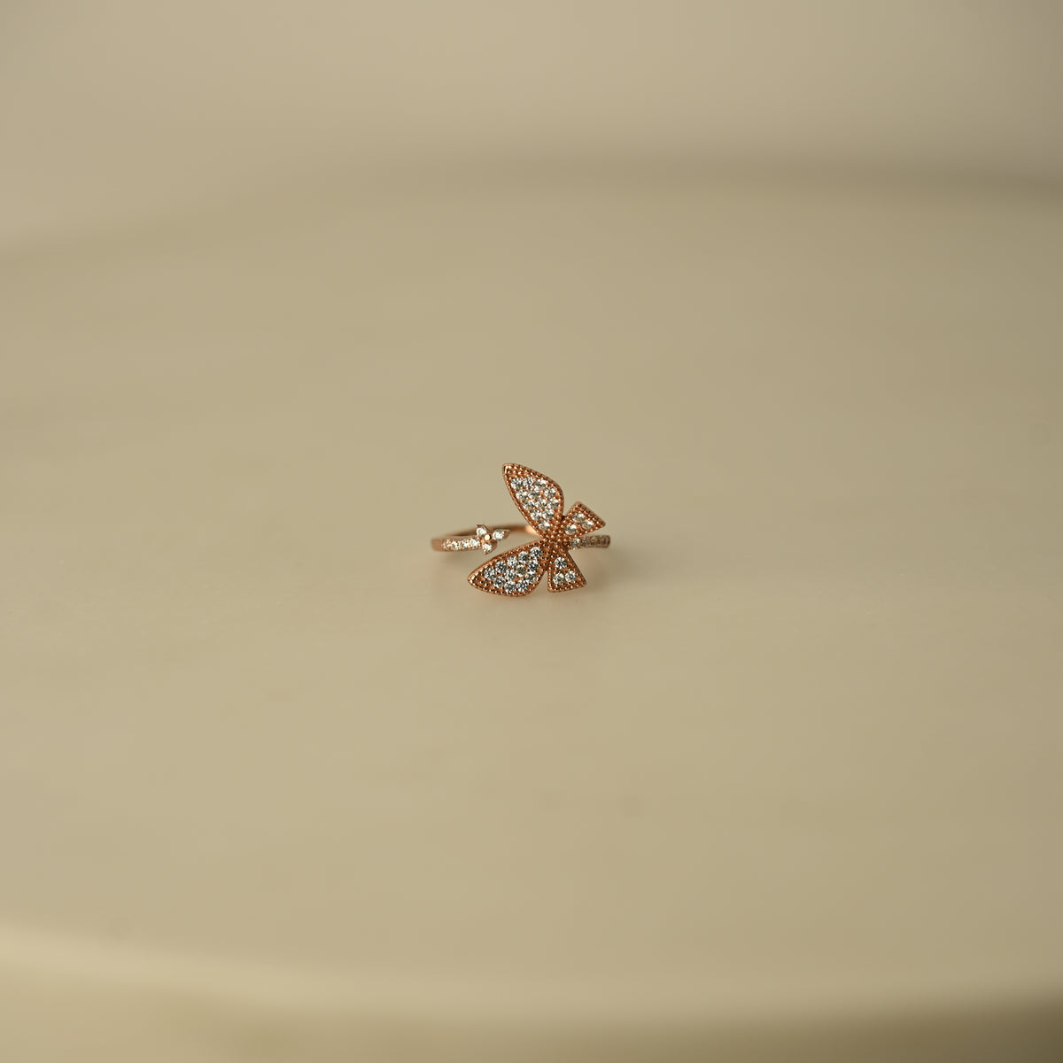 Crystal Bow Ring