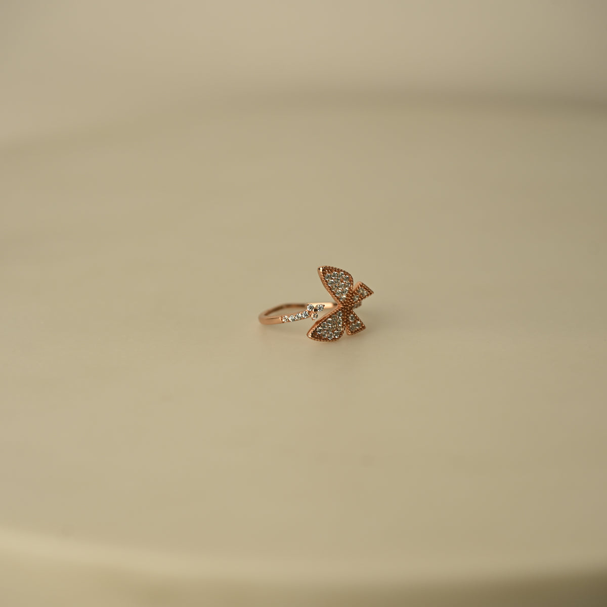 Crystal Bow Ring