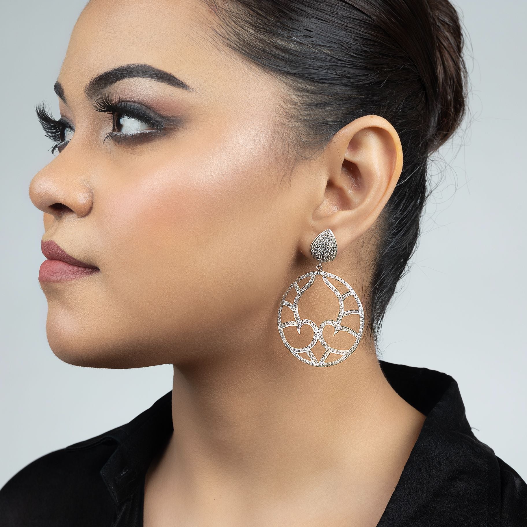 Elegant Symmetrical Round Earring silverhousebyrj