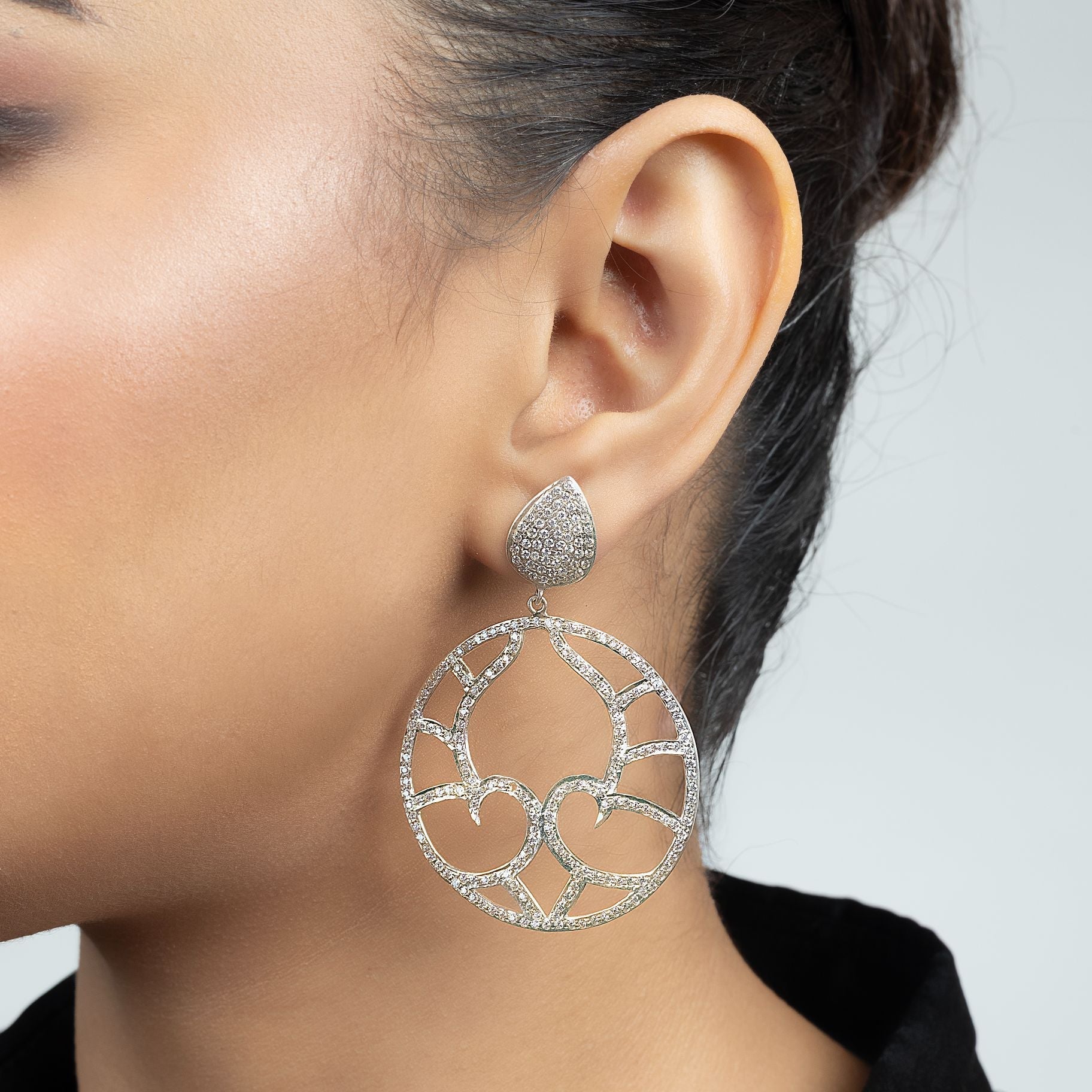 Elegant Symmetrical Round Earring silverhousebyrj