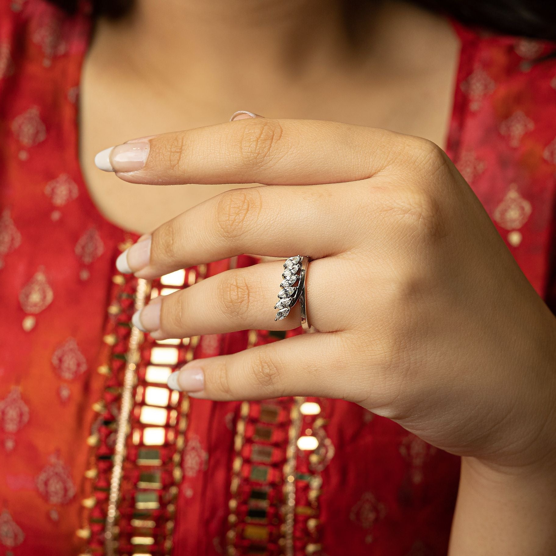 Elegant Wave Ring silverhousebyrj