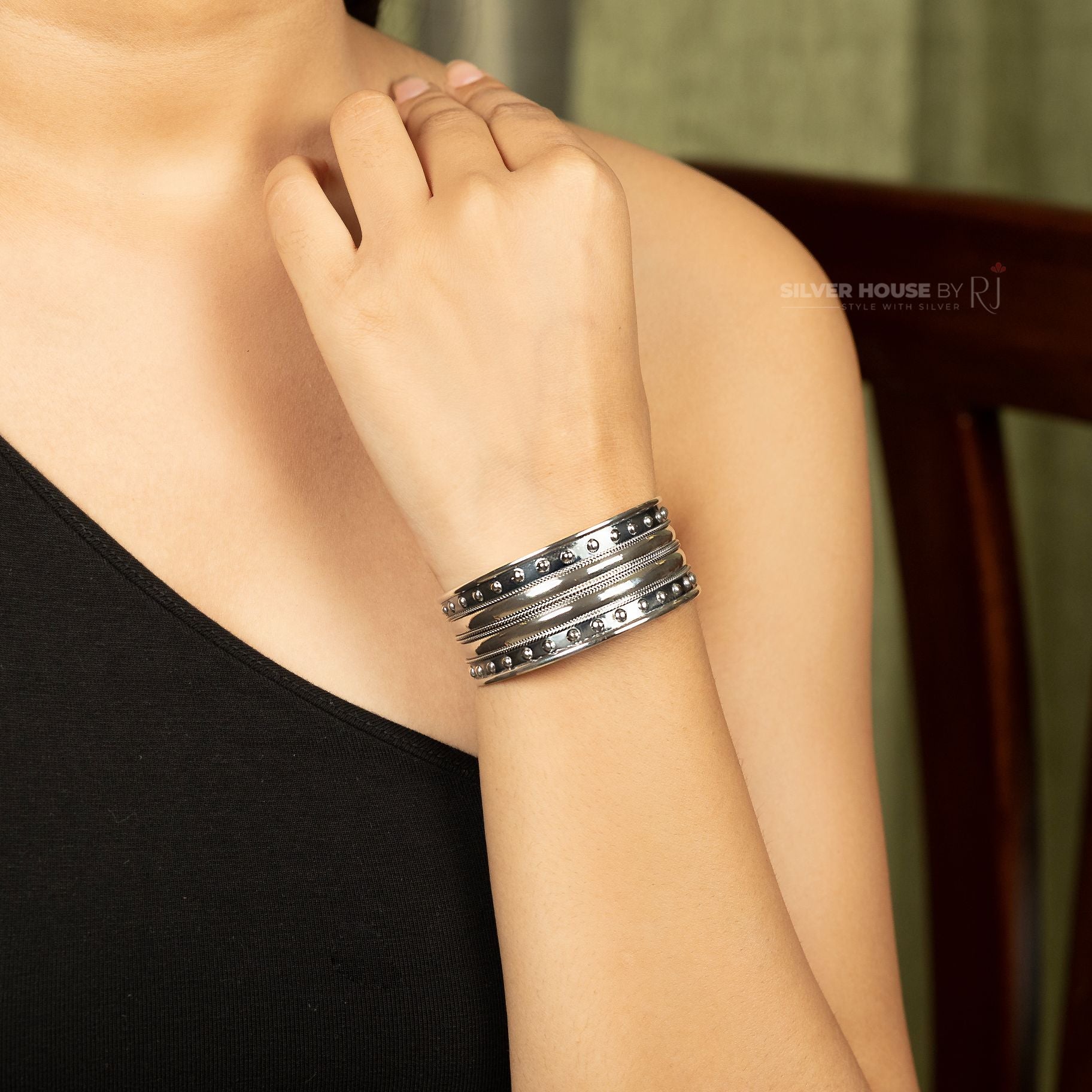 Exquisite Classic Adjustable Kada silverhousebyrj