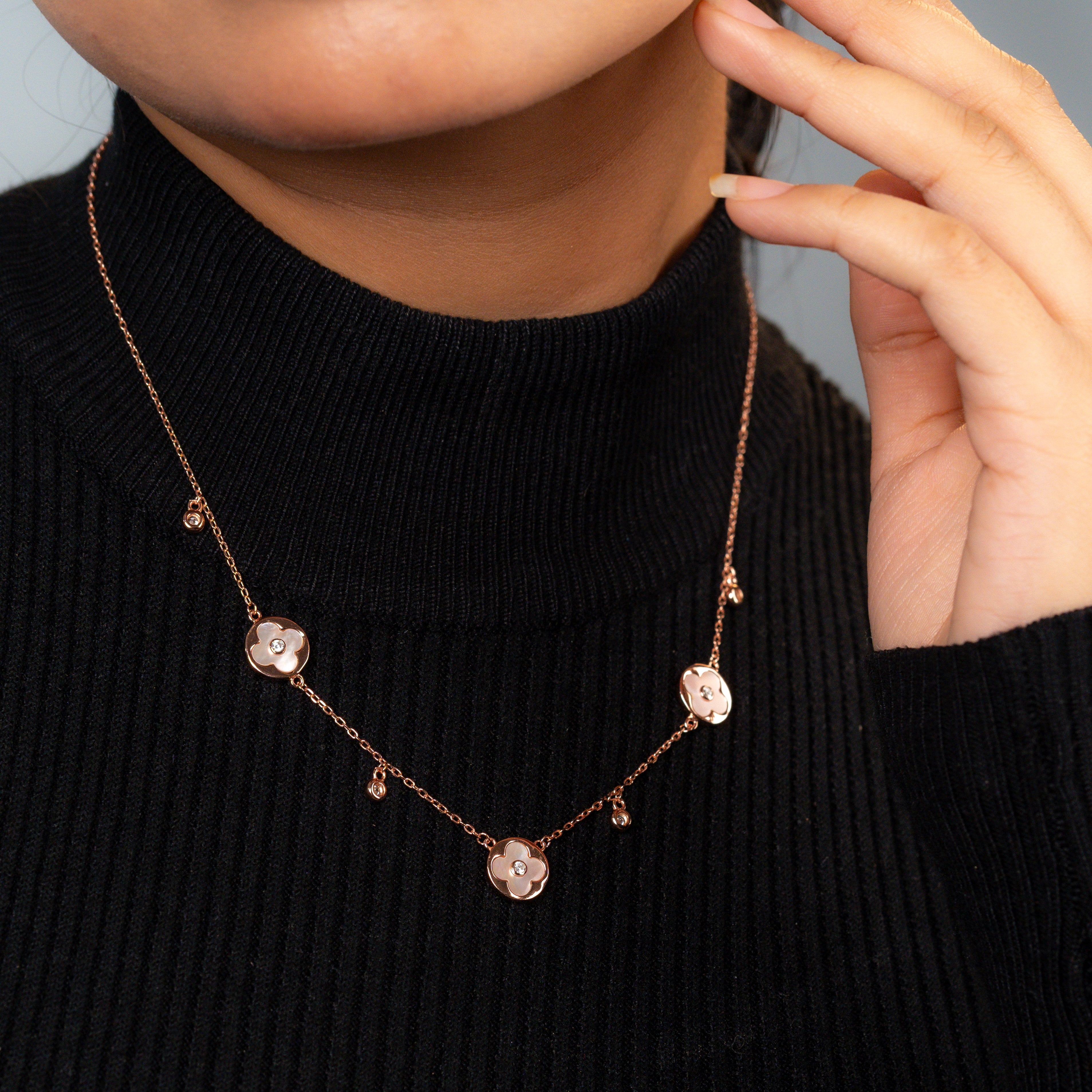 La Fleur Diamond Touch Necklace