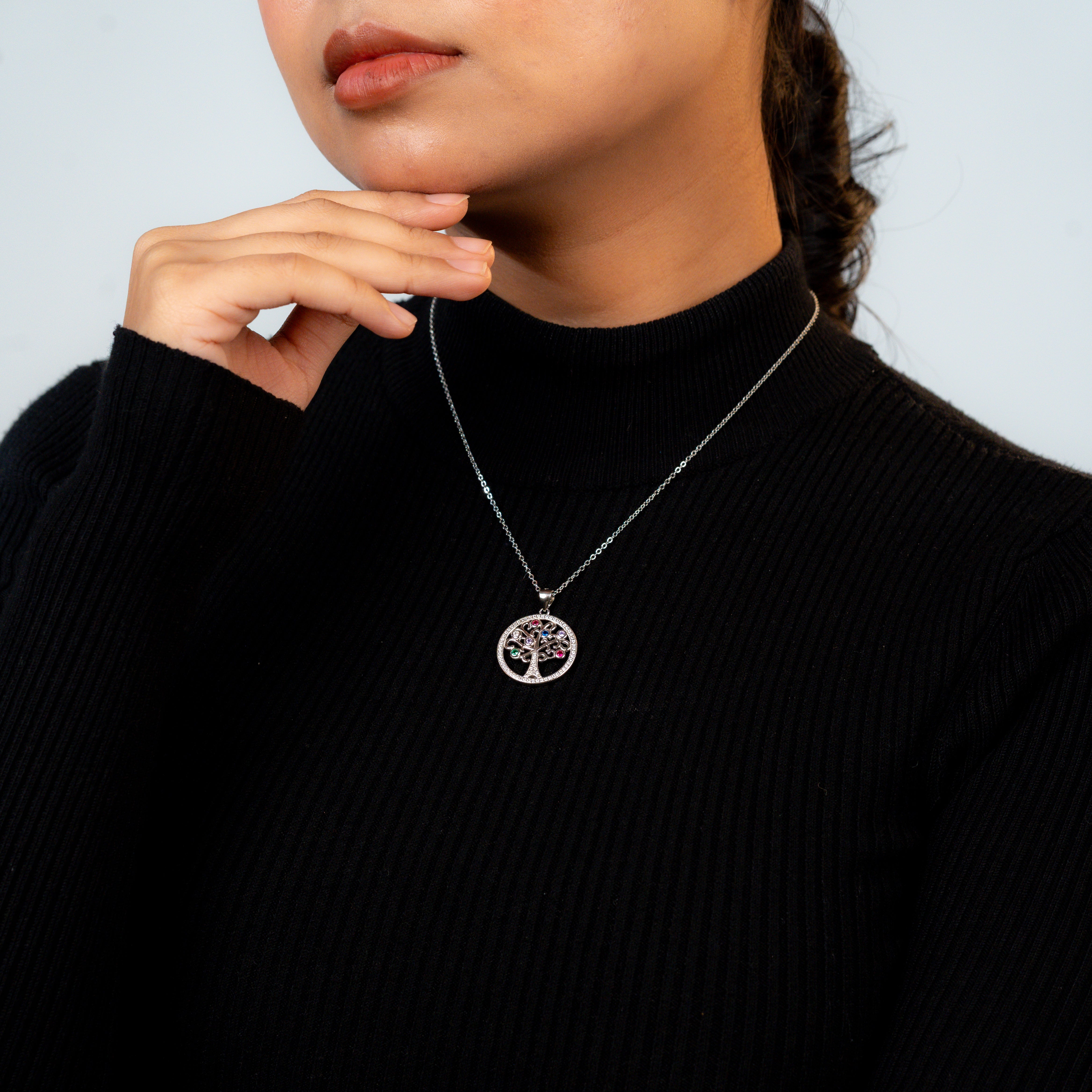 Silver Tree of Life Necklace