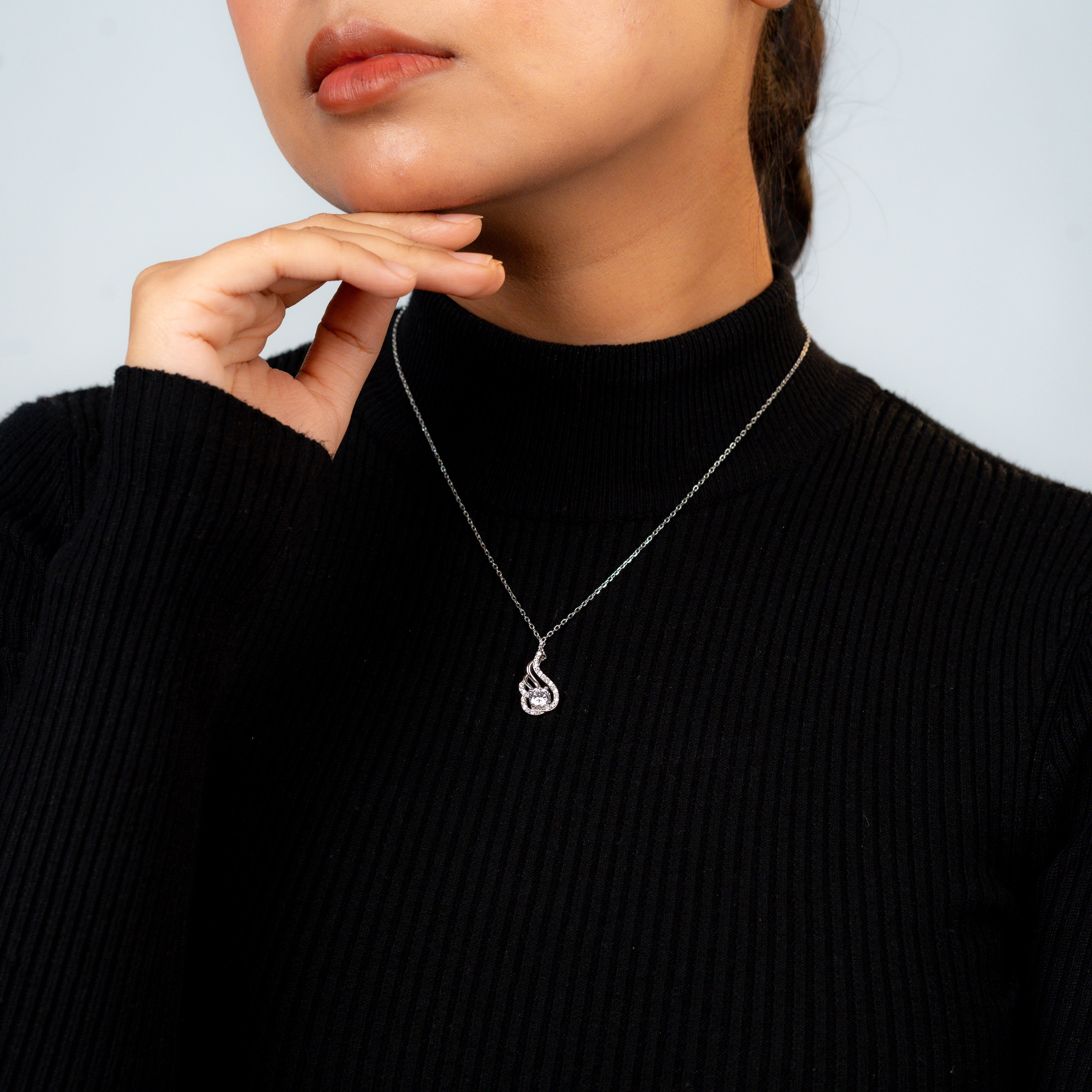 Minimal Spark Necklace