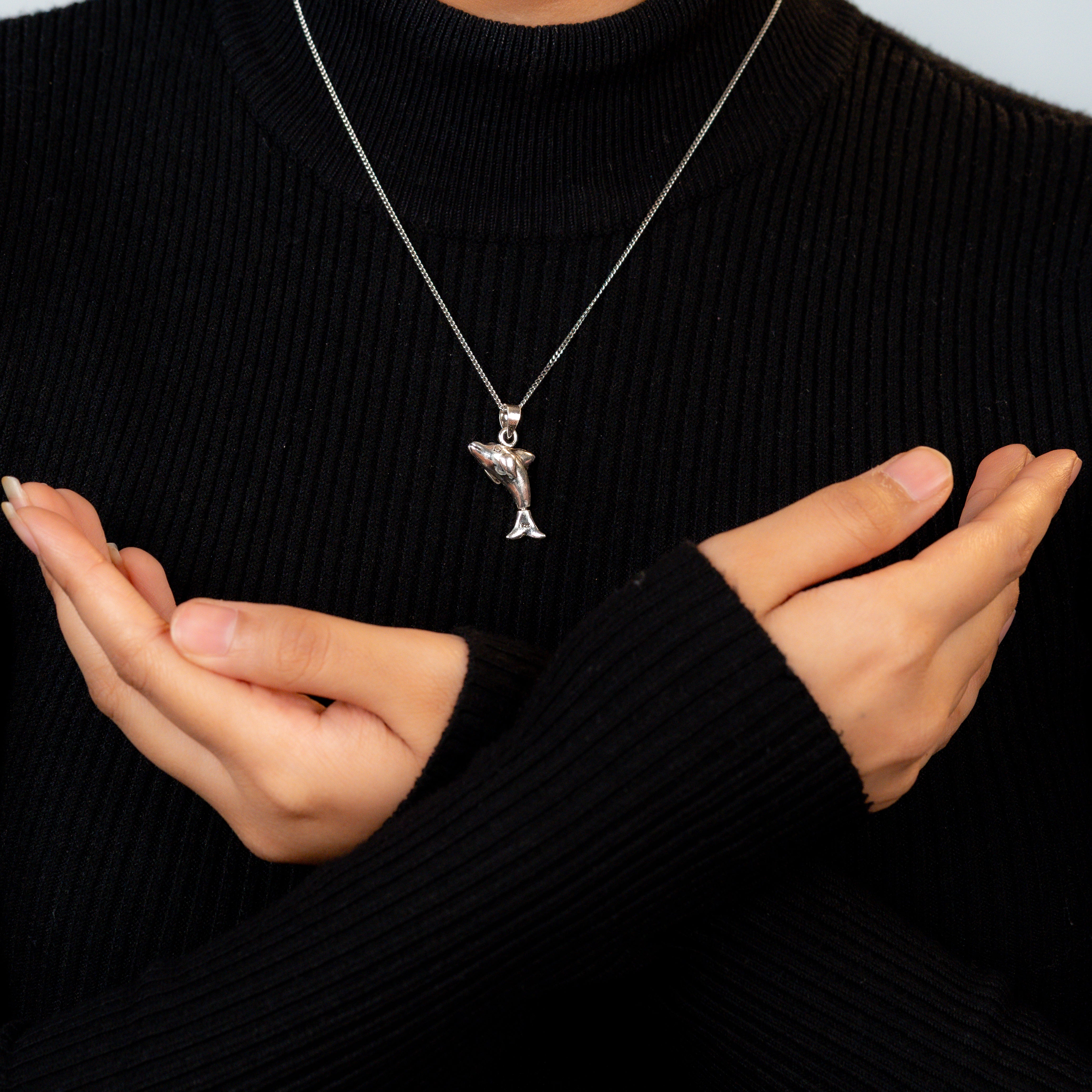 Dolphin Love Pendant