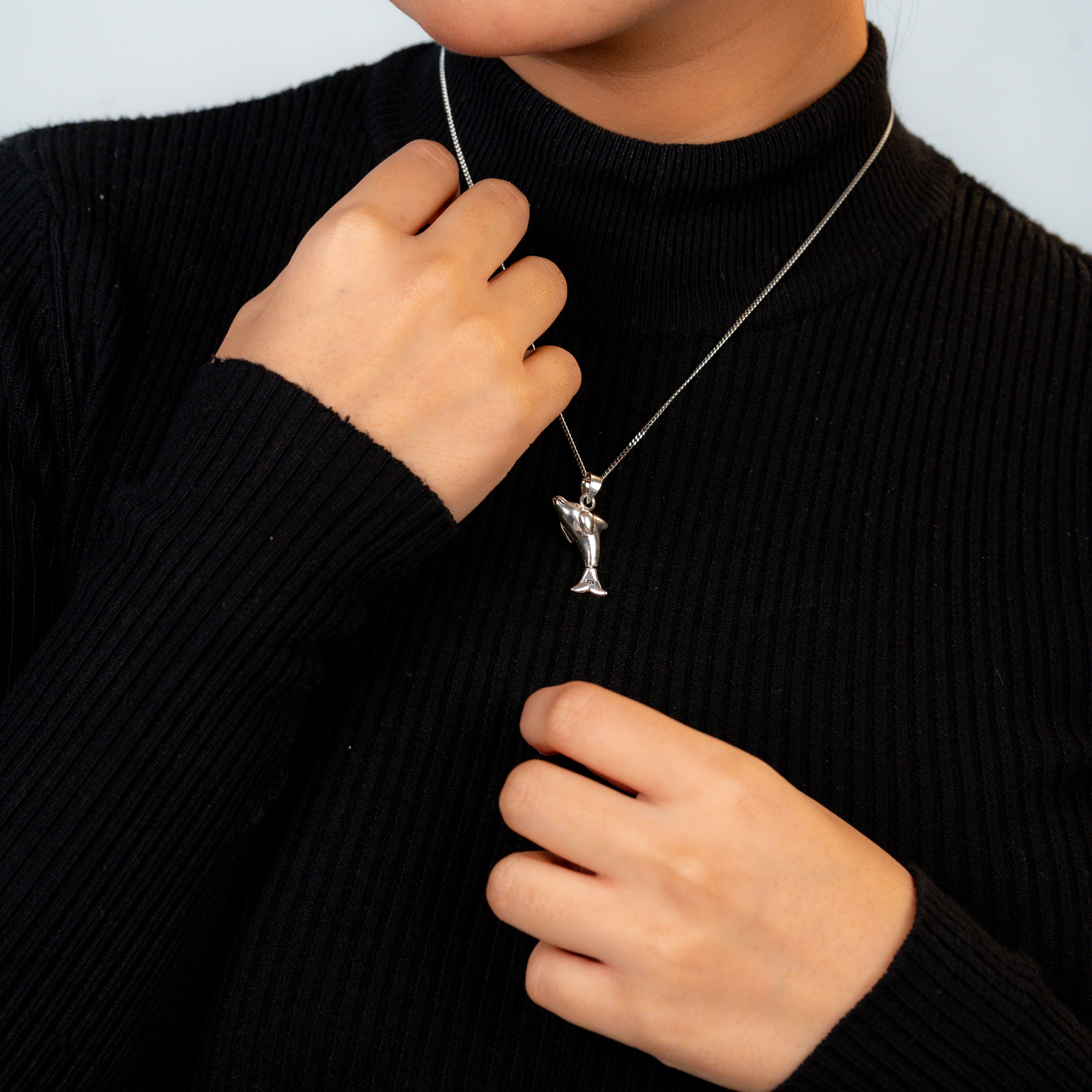 Dolphin Love Pendant