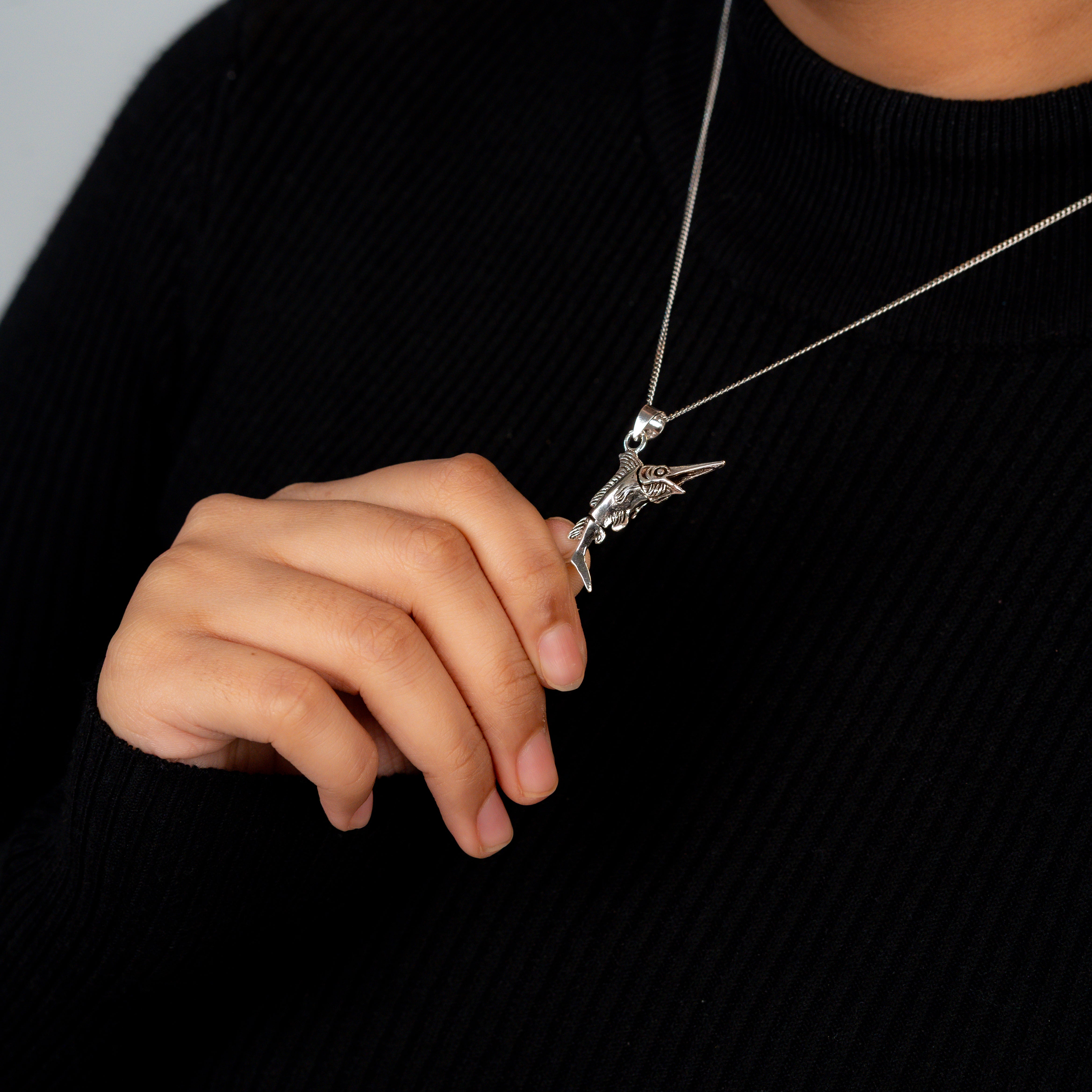 Ocean Warrior Fish Pendant