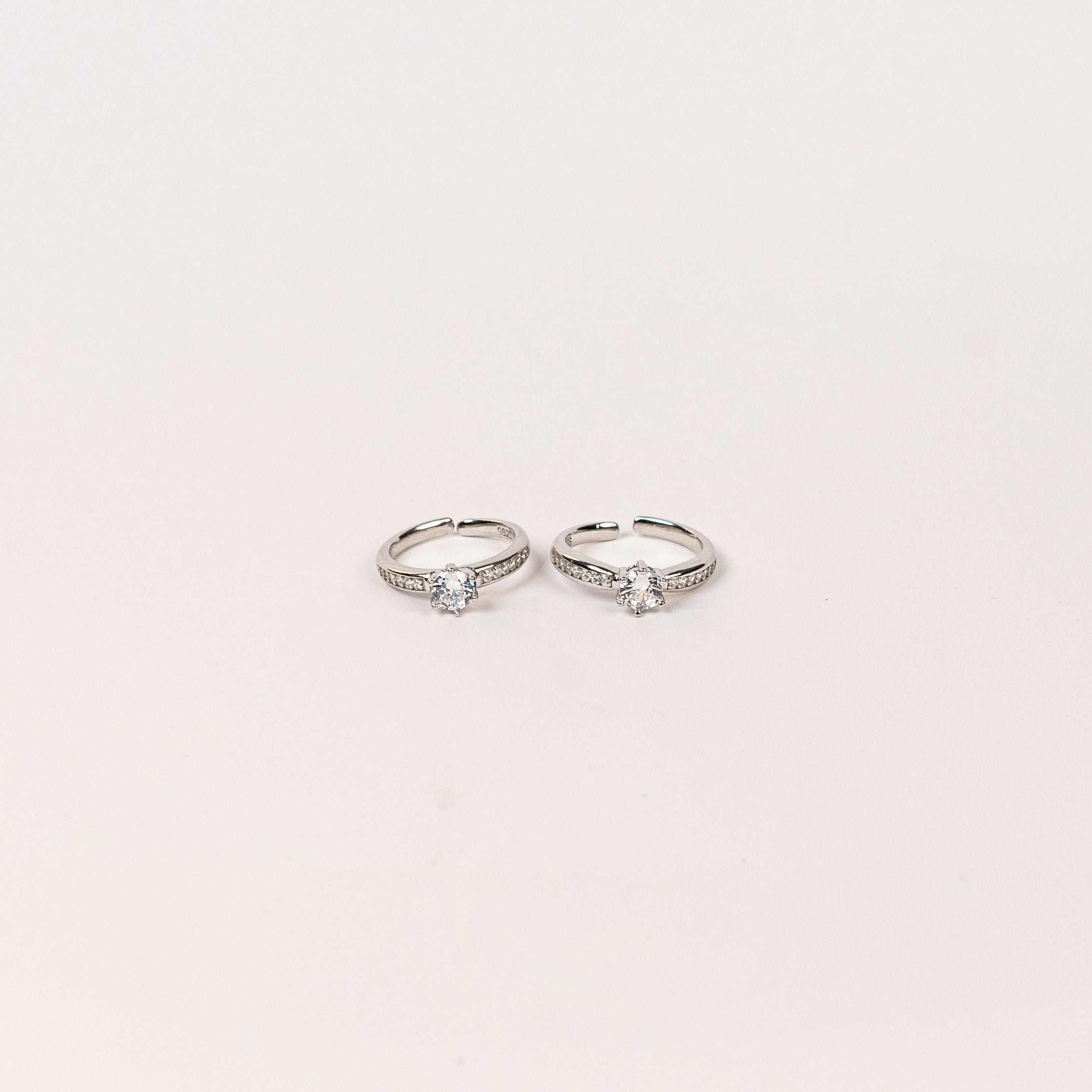 Soft Shine Toe Rings