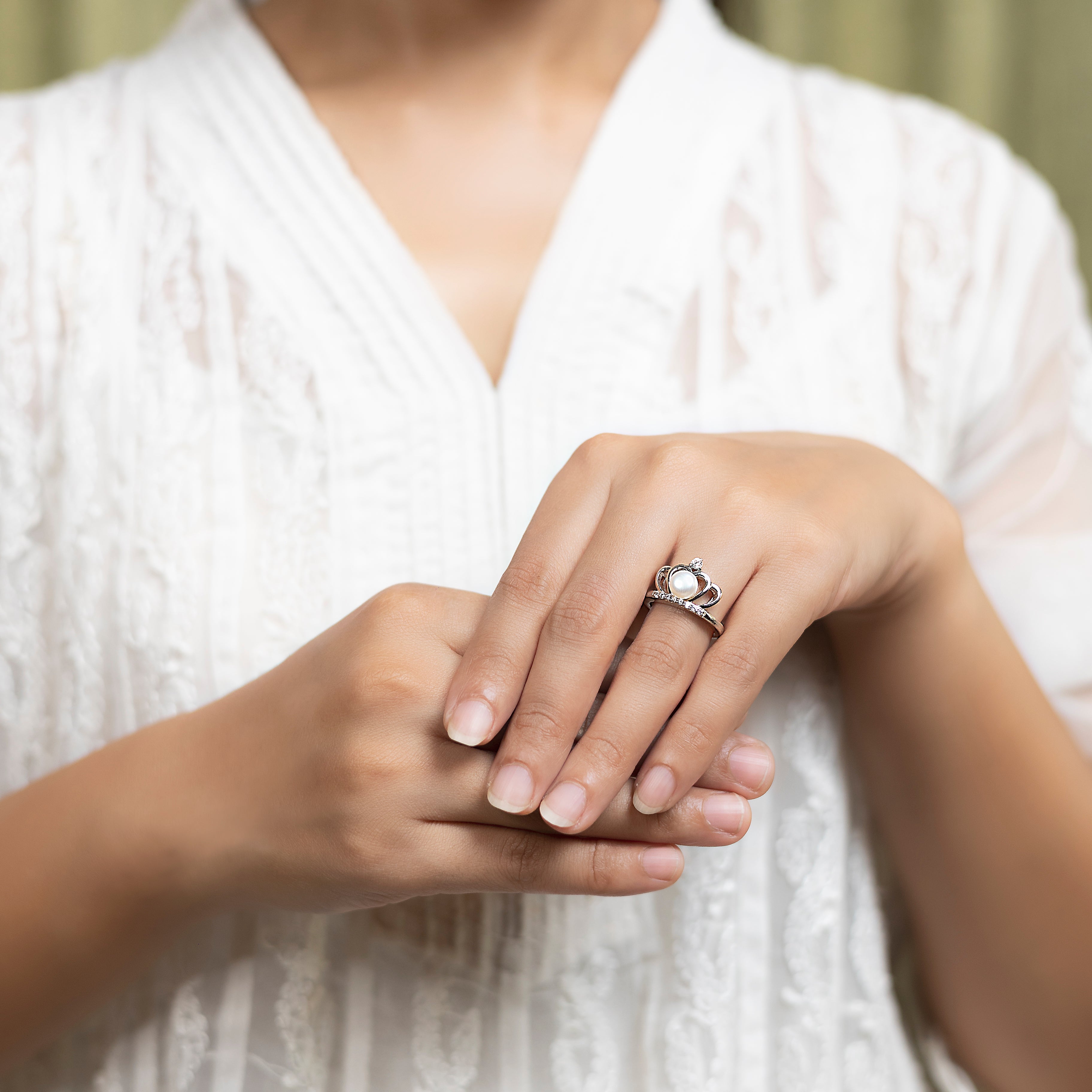 Majestic Crown Ring for the Queen at Heart silverhousebyrj