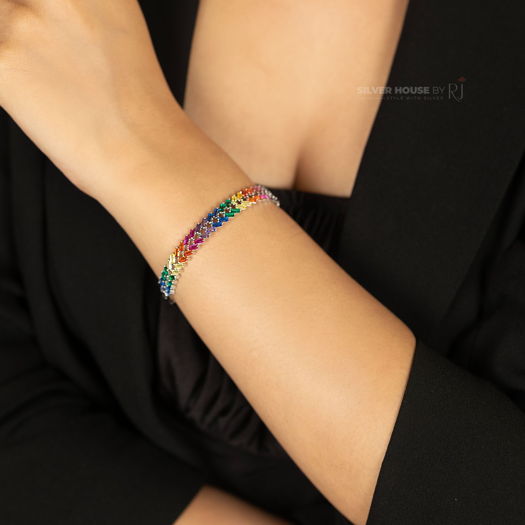 Multicoloured Italian Bracelet silverhousebyrj