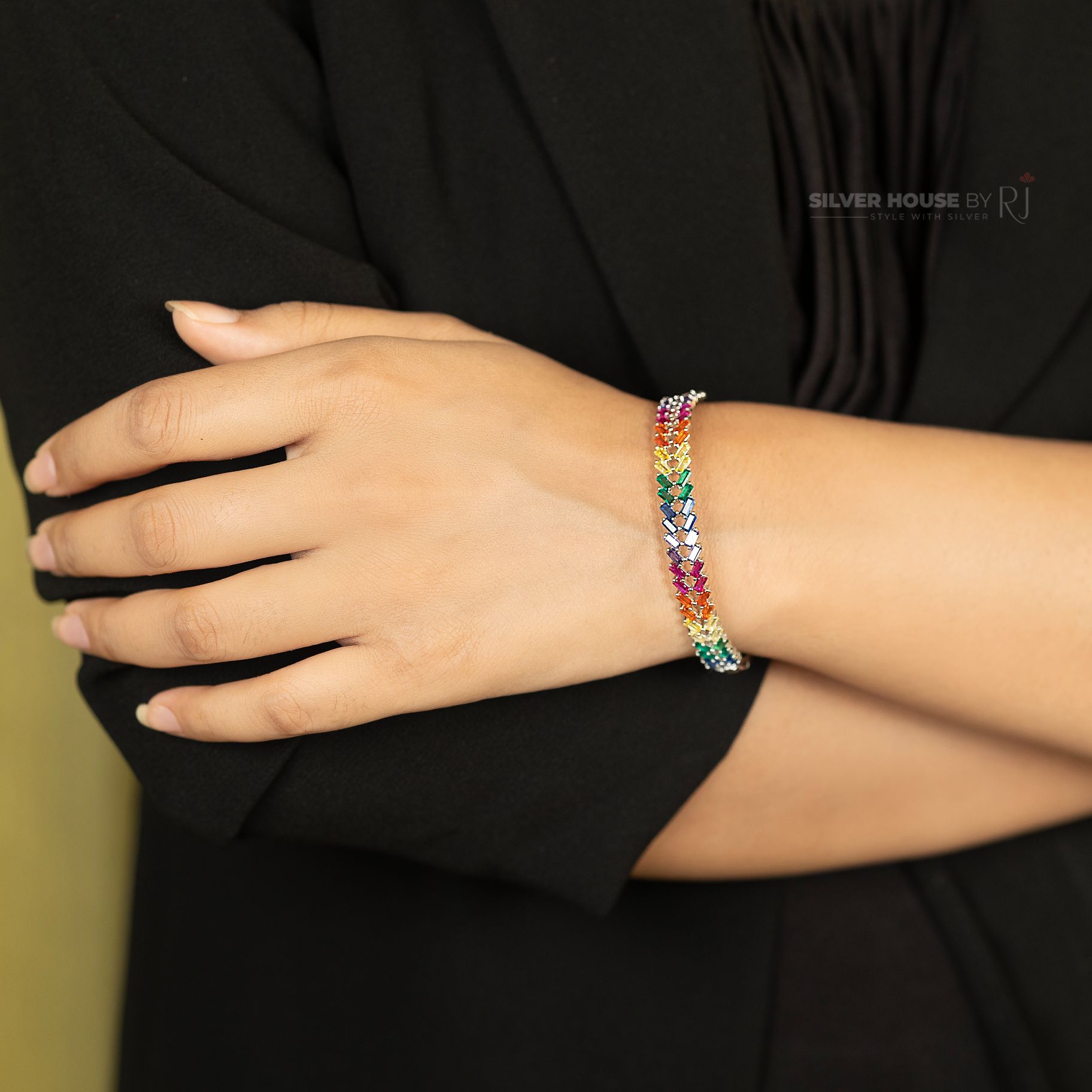 Multicoloured Italian Bracelet silverhousebyrj